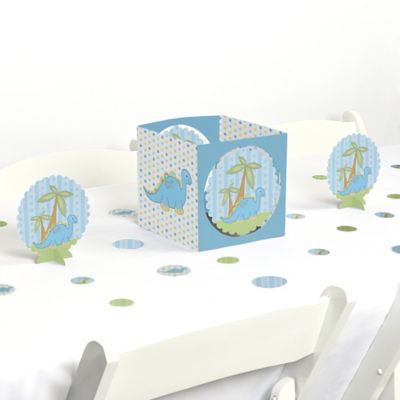 Baby Boy Dinosaur Baby Shower Or Birthday Party Centerpiece And