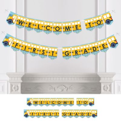 Back To School Personalized First Day Of School Classroom