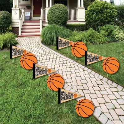 Nothin But Net Basketball Lawn Decorations Outdoor Baby