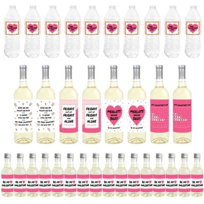 Be My Galentine Mini Wine Bottle Labels Wine Bottle Labels And