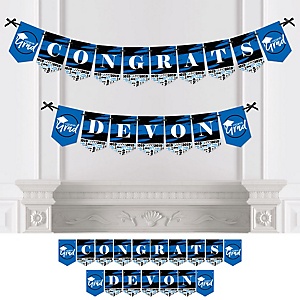 Blue Grad - Best is Yet to Come - Graduation Theme | BigDotofHappiness.com