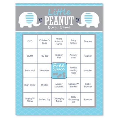 16 Count Big Dot Of Happiness Chevron Gray Baby Shower Game Bingo