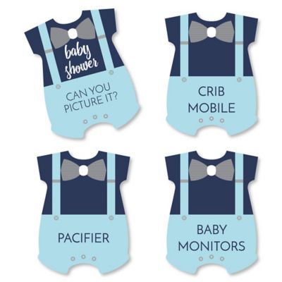 Baby Boy Blue Baby Shower Game Can You Picture It Card Game