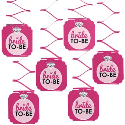 Bride To Be Bridal Shower Or Classy Bachelorette Party Hanging