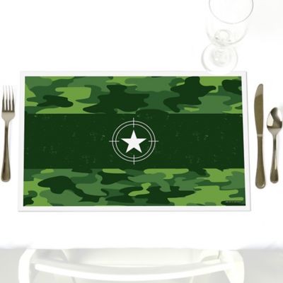 Camo Hero Army Military Camouflage Party Table Decorations