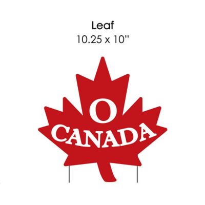 Canada Day Maple Leaf Lawn Decorations Outdoor Canadian Party