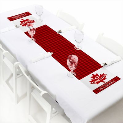 Canada Day Personalized Petite Canadian Party Paper Table