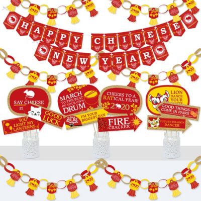 Chinese New Year Banner And Photo Booth Decorations 2020 Year