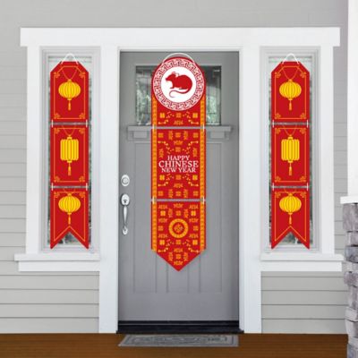Chinese New Year Hanging Porch Front Door Signs Year Of The