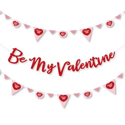 Conversation Hearts Valentine S Day Party Letter Banner