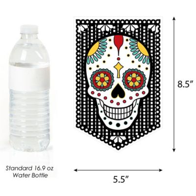 Day Of The Dead Personalized Halloween Sugar Skull Birthday