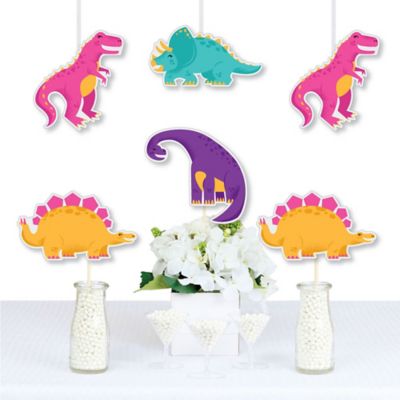 Roar Dinosaur Girl Trex Triceratops Stegosaurus And