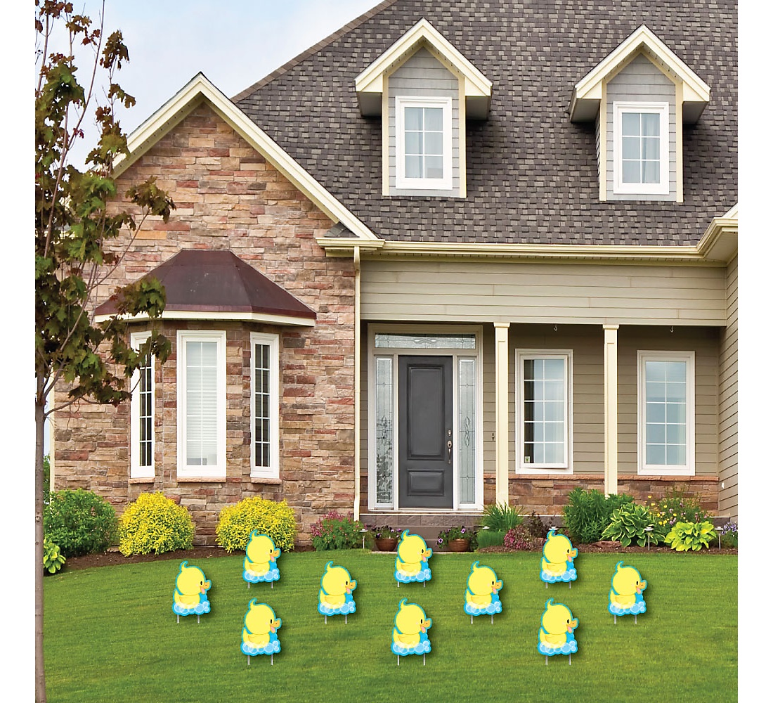 Ducky Duck Rubber Ducky Lawn Decorations Outdoor Baby Shower