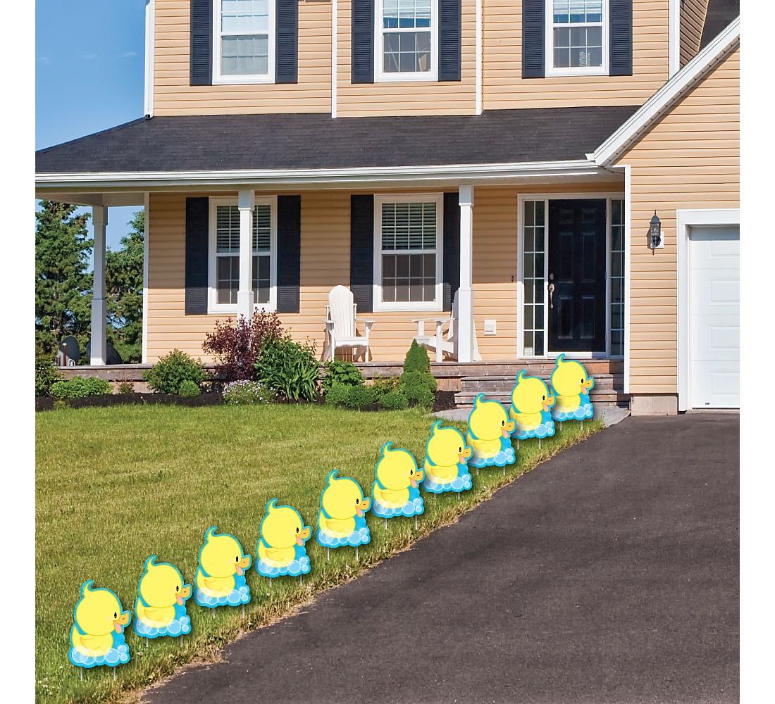 Ducky Duck Rubber Ducky Lawn Decorations Outdoor Baby Shower
