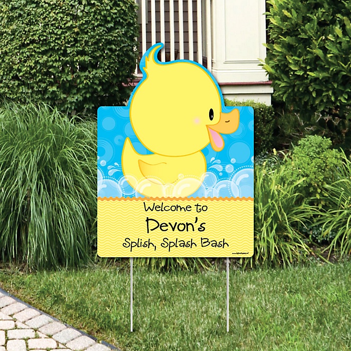 Ducky Duck Party Decorations Birthday Party Or Baby Shower