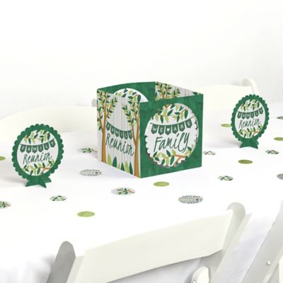 Family Tree Reunion Family Gathering Party Centerpiece And Table