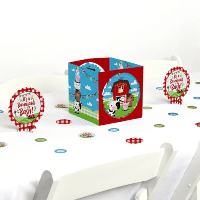 Farm Animals Barnyard Baby Shower Or Birthday Party Centerpiece