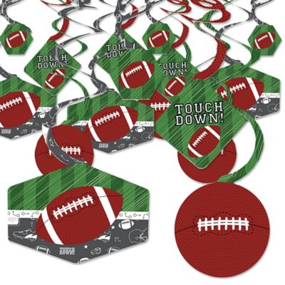 End Zone Football Baby Shower Or Birthday Party Hanging Decor