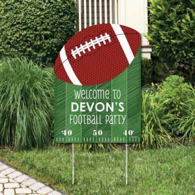 End Zone Football Birthday Party Theme Bigdotofhappiness Com