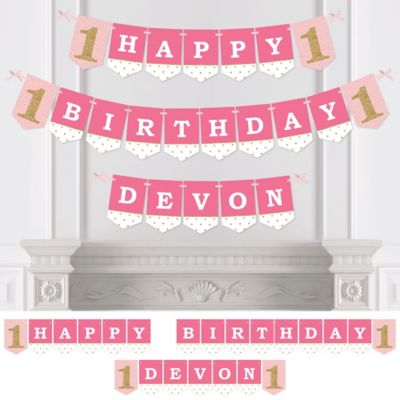 1st Birthday Girl Fun To Be One Personalized First Birthday