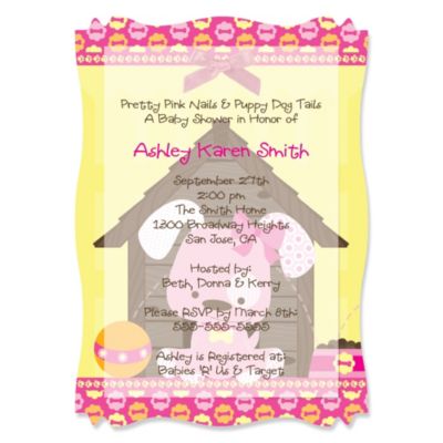 Baby Shower Invitations With Vellum Overlay 4
