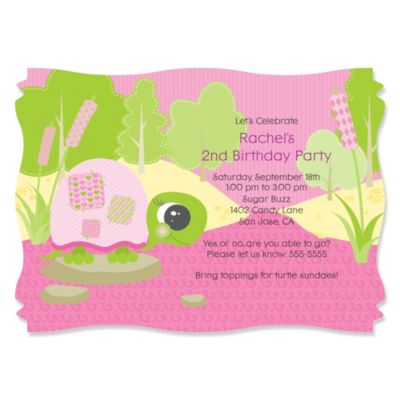 Turtle Invitations Birthday Party 10