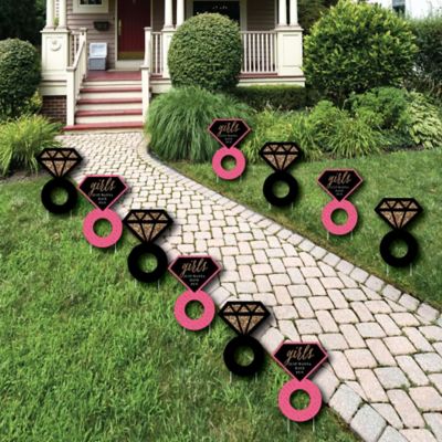 Girls Night Out Diamond Ring Lawn Decorations Outdoor