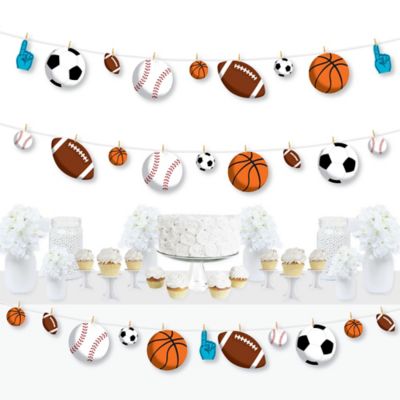 Go Fight Win Sports Baby Shower Or Birthday Party Diy
