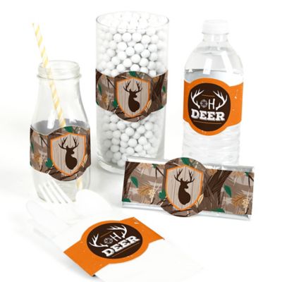 Gone Hunting Diy Party Supplies Deer Hunting Camo Baby Shower