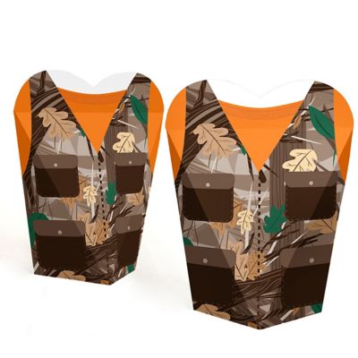 Gone Hunting Deer Hunting Camo Baby Shower or Birthday Party Favors