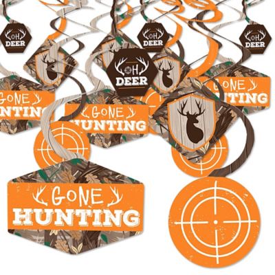 Gone Hunting Deer Hunting Camo Baby Shower Or Birthday Party