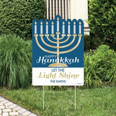 Happy Hanukkah Party Decorations Chanukah Personalized