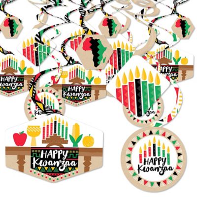 Happy Kwanzaa African Heritage Holiday Hanging Decor Party