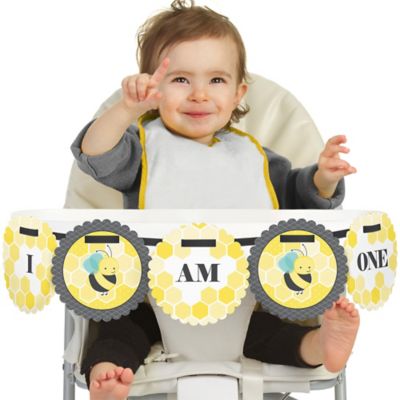 Honey Bee 1st Birthday I Am One First Birthday High Chair
