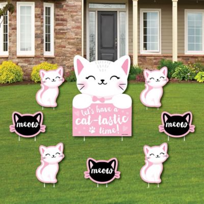 Purr Fect Kitty Cat Kitten Meow Party Theme Baby Shower Girl