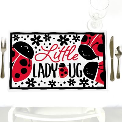 Happy Little Ladybug Party Table Decorations Baby Shower