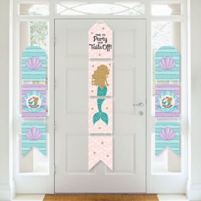 Whole Llama Fun Hanging Vertical Paper Door Banners Llama
