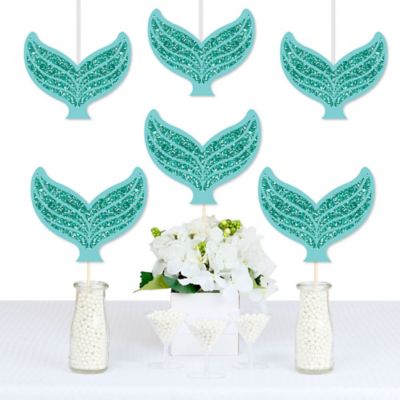 Let S Be Mermaids Tail Decorations Diy Baby Shower Or Birthday