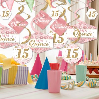 Mis Quince Anos Quinceanera Sweet 15 Birthday Party Hanging
