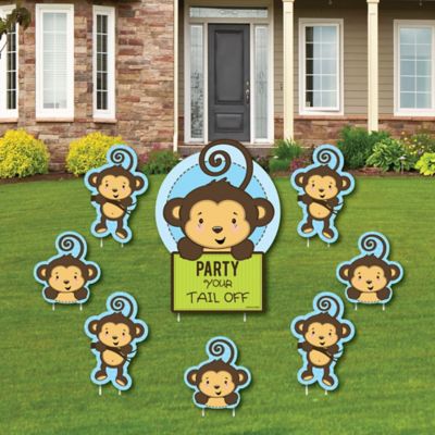 Monkey Boy Baby Shower Theme Bigdotofhappiness Com