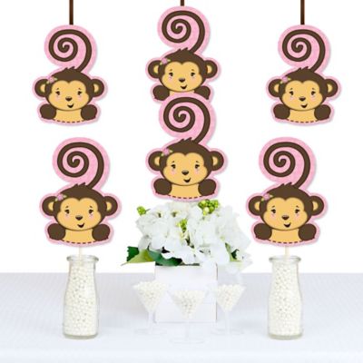Monkey Girl Monkey Decorations Diy Baby Shower Or Birthday Party