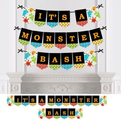 Monster Bash Little Monster Birthday Party Or Baby Shower