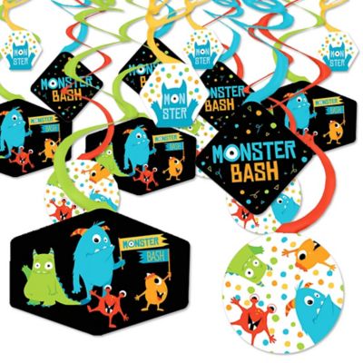 Monster Bash Little Monster Birthday Party Or Baby Shower