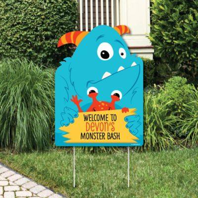Monster Bash Party Decorations Little Monster Birthday Party Or