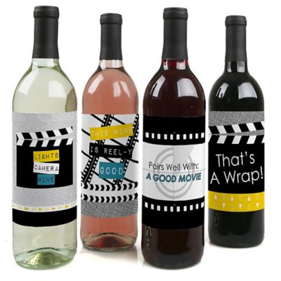 Movie Hollywood Party Decorations For Women And Men Wine