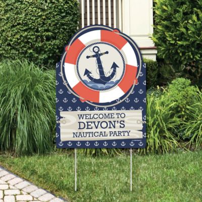 Ahoy Nautical - Baby Shower Theme | BigDotOfHappiness.com