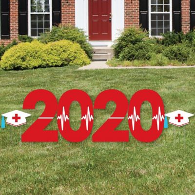 Nurse Graduation 2020 Yard Sign Outdoor Lawn Decorations