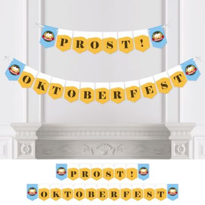 Oktoberfest Personalized German Beer Festival Party Bunting