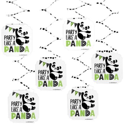 Party Like A Panda Bear Baby Shower Or Birthday Party Hanging