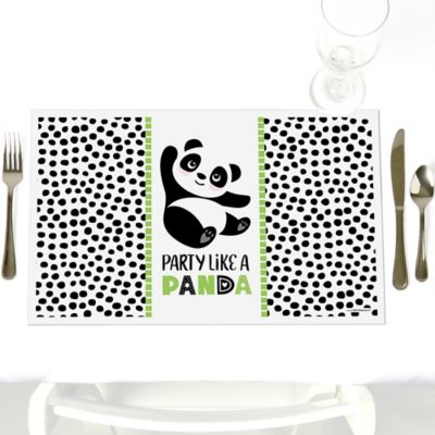 Party Like A Panda Bear Party Table Decorations Baby Shower Or